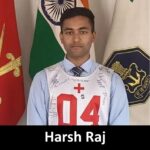 Harsh Raj Recommended in SSB