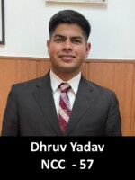 Shruv Yadav Recommended in NCC 57